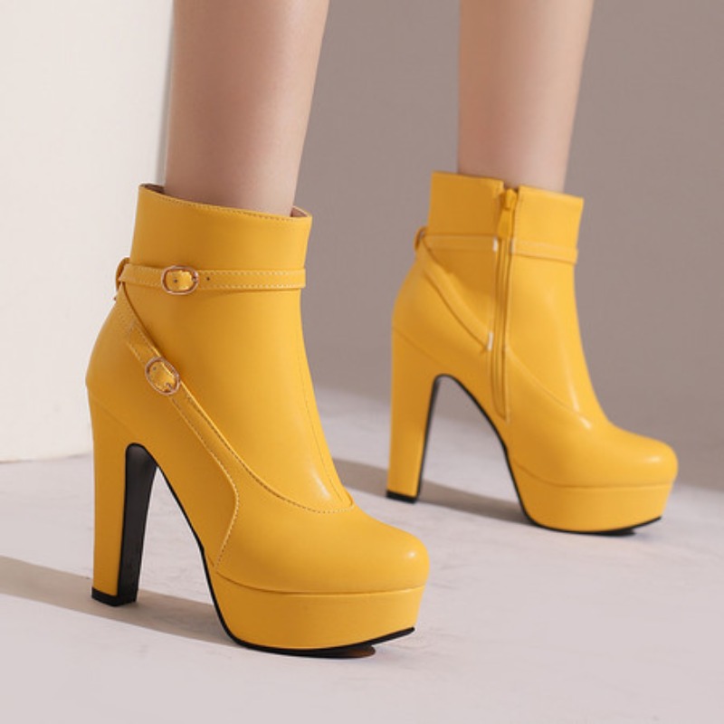 Fashion Platform Boots Women S - Ethnic Fashion 评论和价格