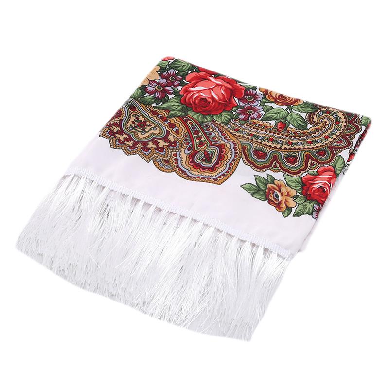 Retro Printed Scarf Winter Boh - Ethnic Boho Fashion 评论和价格