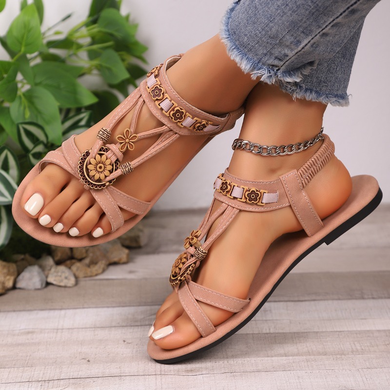 Vintage Ethnic Wind Soft Sole  - Ethnic Fashion 评论和价格
