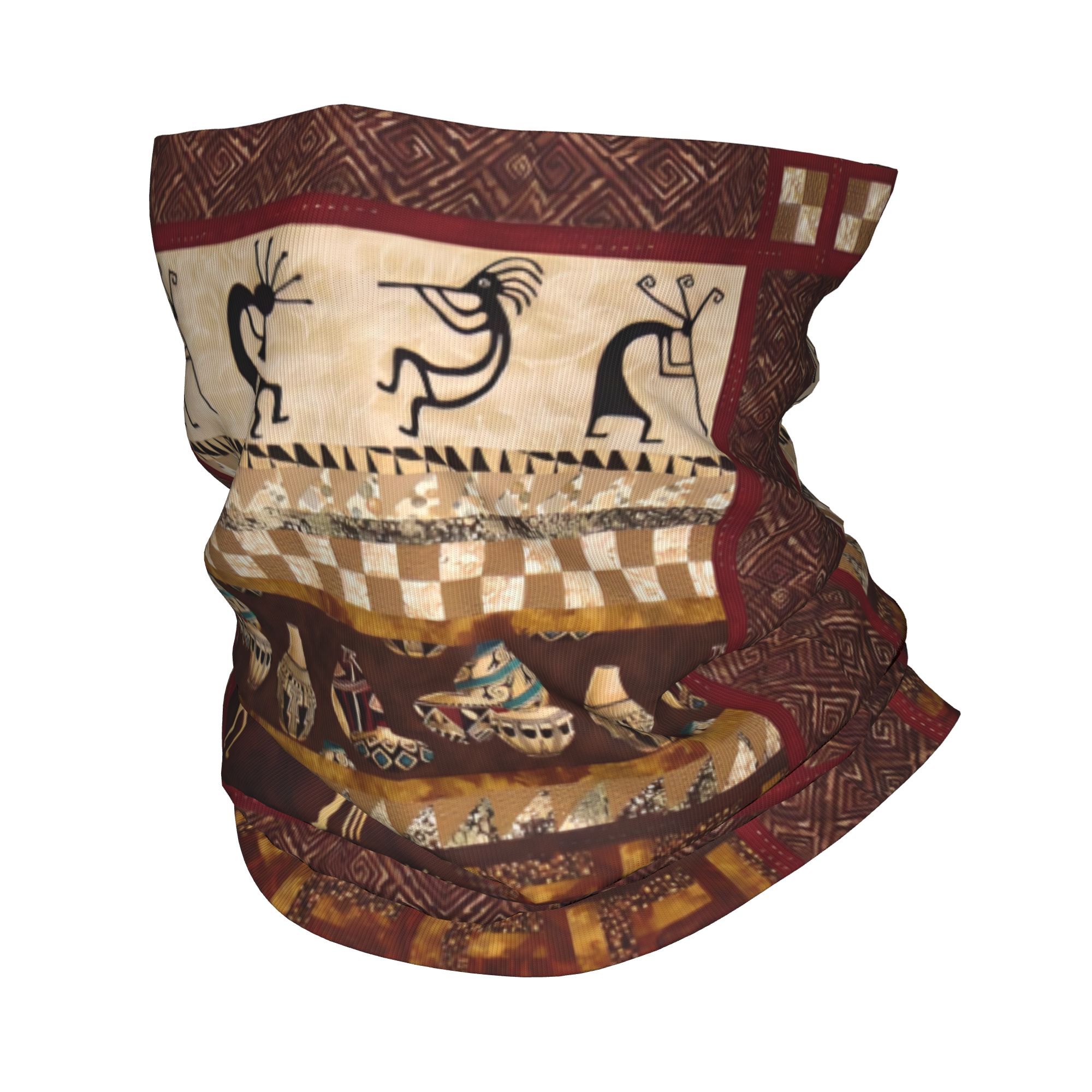 Custom Kokopelli Winter Headba - Ethnic Fashion For Men 评论和价格