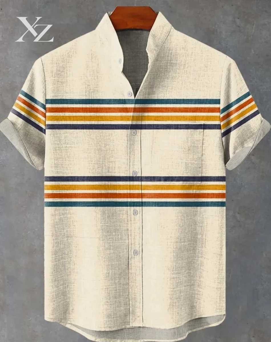 Retro Ethnic Pattern Shirt Sum - Ethnic Fast Fashion 评论和价格