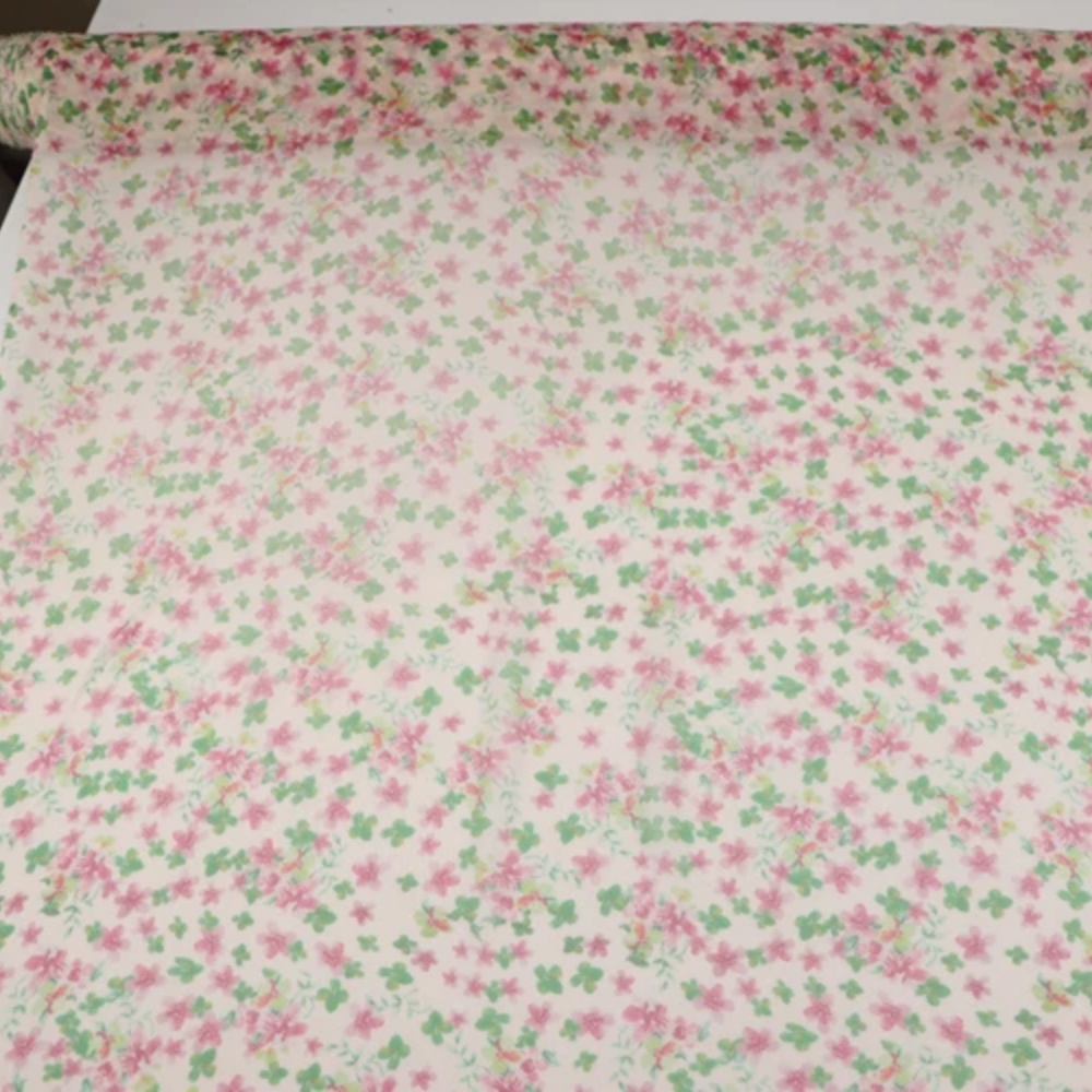 Small Pink Flower Design Digit - Saree Georgette Women 评论和价格