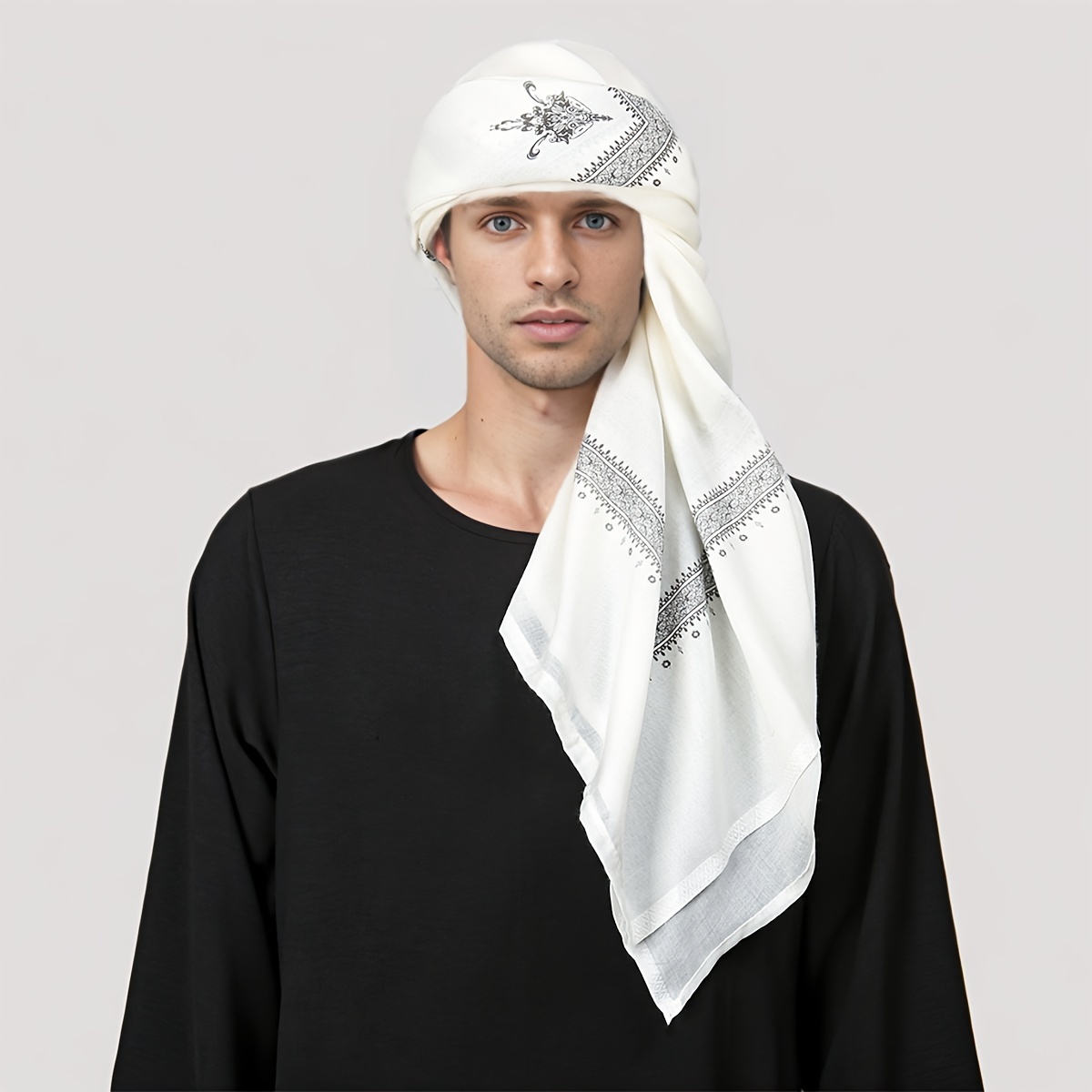 Ethnic Retro Patterned Men's H - Fashion Ethnic Wear For Men 评论和价格