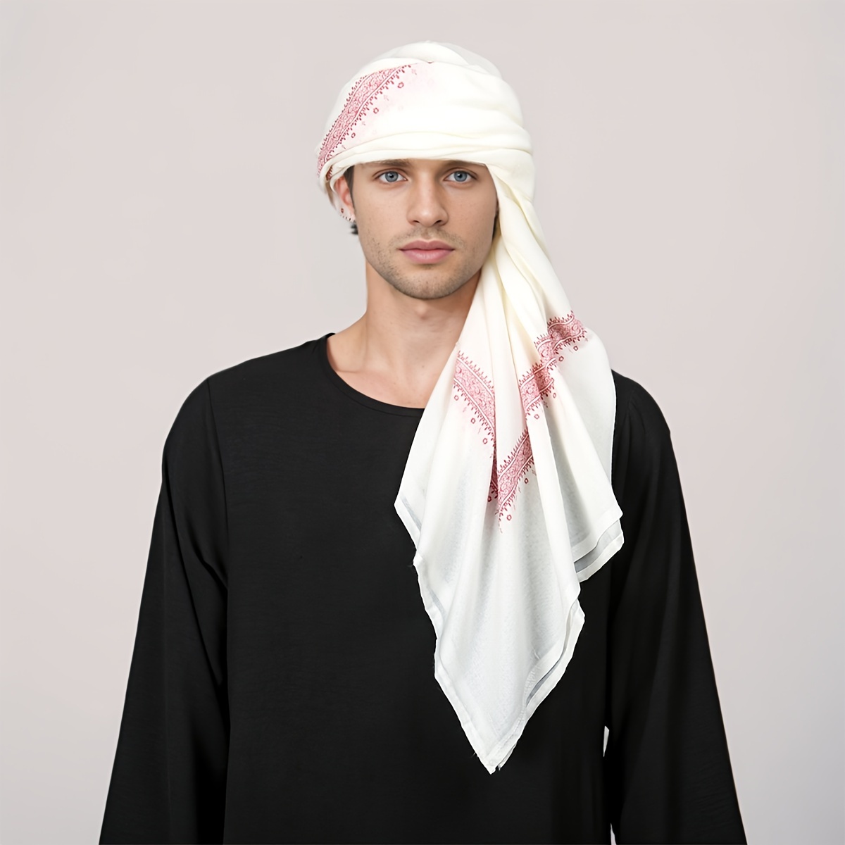 Ethnic Retro Patterned Men's H - Fashion Ethnic Wear For Men 评论和价格