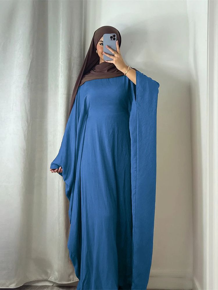 Ramadan Eid Soft Crepe Khimar  - Abaya Modest Wear 评论和价格