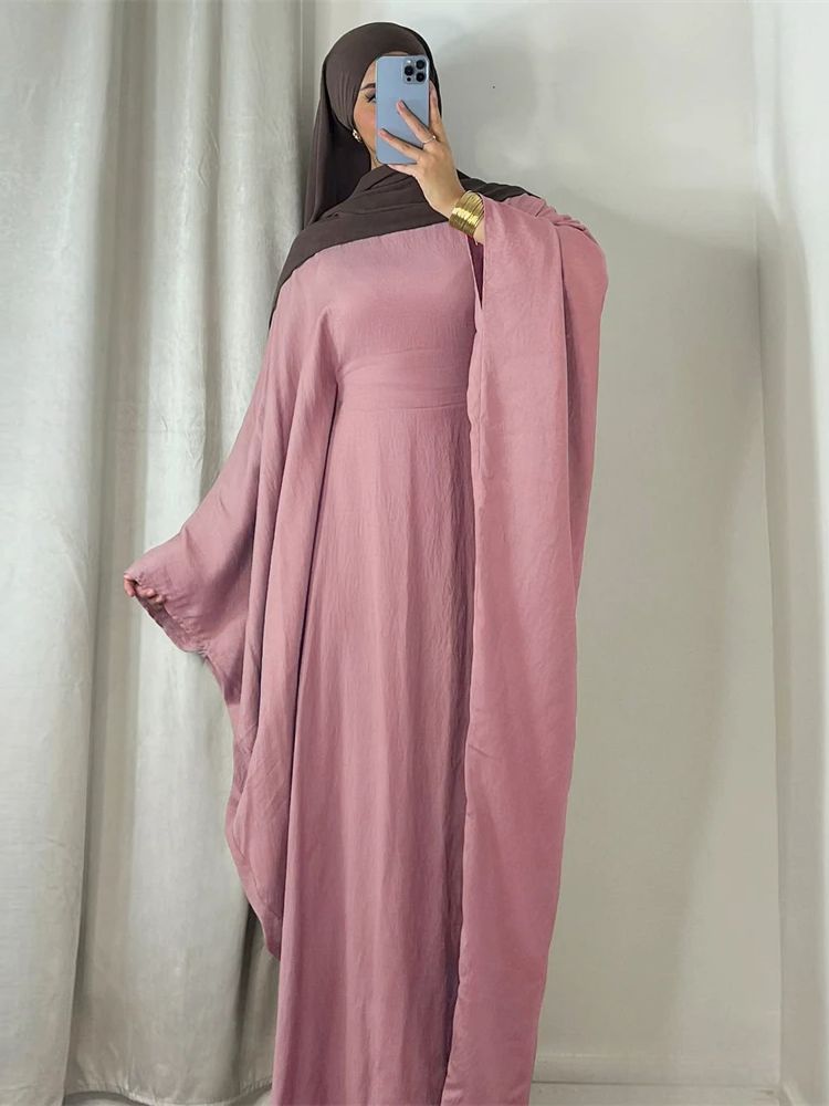 Ramadan Eid Soft Crepe Khimar  - Abaya Modest Wear 评论和价格